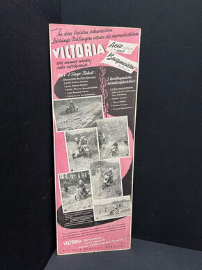 Victoria Werke A.G. Nürnberg - Victoria Motorräder Aero 250 ccm und Bergmeister 350 ccm.