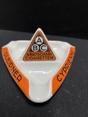 Batschari Cigaretten - Porzellanaschenbecher