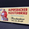 Alpirsbacher Klosterbräu (Emailleschild um 1950)