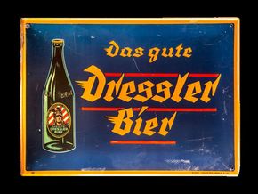 Dressler Bier. Das gute Dressler Bier (Bremen). Um 1920