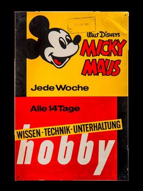 Micky Maus – jede Woche um 1965