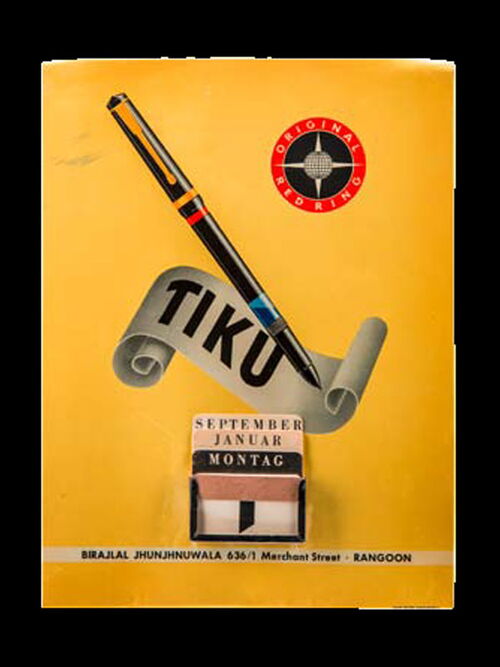 Red Ring Stifte – Tiku, um 1955