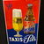 Thurn und Taxis Pils - Regensburg Emailschild - 38x58 cm um 1955