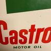 Castrol Motor Oil Blechschild schwer und groß um 1955