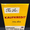 Sparkasse der Stadt Berlin - Kaufkredite (50er Jahre) A137