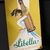 Libella - meine große Liebe ! Altes Blechthermometer  40 x 12 cm - D um 1955
