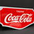 Coca Cola Fahnenschild aus der Zeit vor 1945 (beidseitig emailliert)