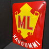 Maple Leaf Kaugummi - Dein Kaugummi (50er Jahre Emailleschild)