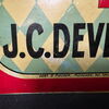  Uraltes Blechschild - Develey Bavaria Senf München - 35 x 24 cm - um 1905