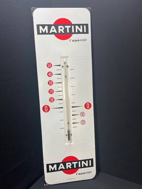 Martini l’Aperitiv - Emaillethermometer aus dem Jahr 1962