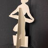 Orator Uhren - Pinup - Werbeaufsteller Miss Orator -   33 x 10 cm - CH - um 1950