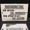 Dreier Set emaillierter kleiner Schilder - ANGEBOT