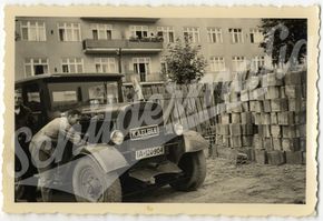 Kaelble Diesel - Originalfoto aus Berlin Steglitz um 1925 (Motiv1)
