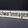 Schlachterei-Blechschild „Schwartenmagen“